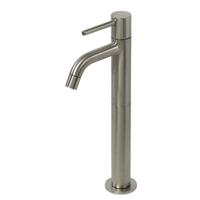 Fonteinkraan Plieger Napoli Hoog 28.4cm Geborsteld Chroom - thumbnail