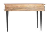 Wandtafel DKD Home Decor Natuurlijk Zwart Metaal Mangohout - thumbnail