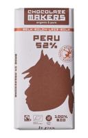 Chocolatemakers Awajun 52% donkere melk fairtrade bio 80 Gram - thumbnail
