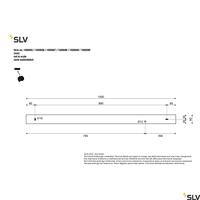 SLV 1000688 Q-LINE ® LED-plafondlamp LED vast ingebouwd 46 W Wit - thumbnail
