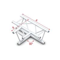 Showtec GT30 Driehoek truss 017 3-weg T-stuk 90g - thumbnail