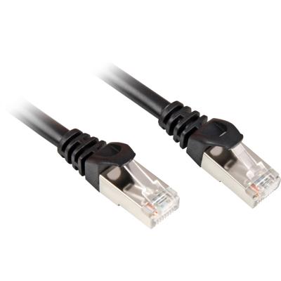 Sharkoon patchkabel sftp, rj-45 met cat.6 (zwart, 3 meter)