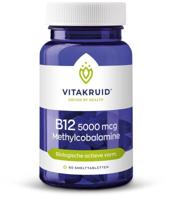 Vitakruid B12 5000 mcg Actief Methylcobalamine Vitamine - thumbnail