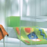 Douchegordijn Sealskin PEVA Clear 180x200 transparant - thumbnail