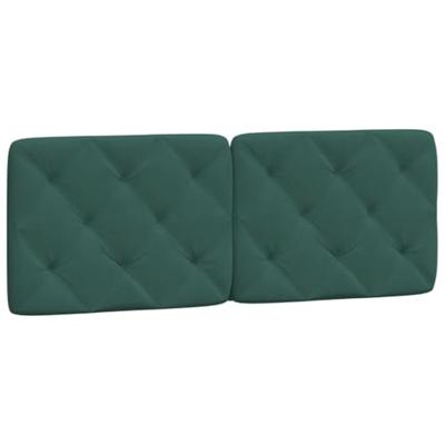 Bedframe zonder matras 140x200 cm fluweel donkergroen