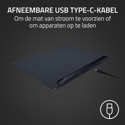 Razer Firefly V2 Pro Gaming Muismat Zwart Razer Firefly V2 Pro Gaming Muismat Zwart