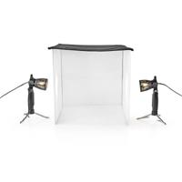 Nedis SKT010WT Led Fotostudioset 40 X 40 Cm 6500 K Opvouwbaar - thumbnail