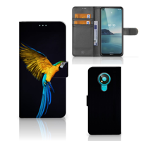 Nokia 3.4 | Telefoonhoesje | Met pasjeshouder | Papegaai - thumbnail