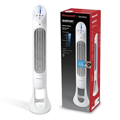 Honeywell HYF260E4 Torenventilator 23 W (Ø x h) 25 cm x 1020 mm Wit LED-display, Dimbaar, Met afstandsbediening, Oscillerend, Timer Honeywell HYF260E4 Torenventilator 23 W (Ø x h) 25 cm x 1020 mm Wit LED-display, Dimbaar, Met afstandsbediening, Oscillerend, Timer