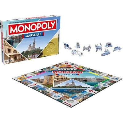 MONOPOLY Marseille - Bordspel - WINNENDE ZETTEN - 2 tot 6 spelers - Vanaf 8 jaar