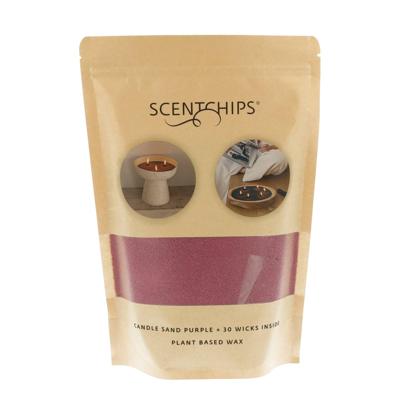Kaarsenzand 250 Gram Paars Incl. 30 Losse Lontjes - Scentchips