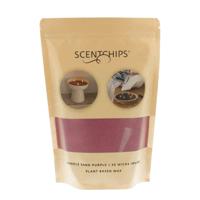 Kaarsenzand 250 Gram Paars Incl. 30 Losse Lontjes - Scentchips - thumbnail