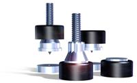 Soundcare: Superspikes M6 High-End Spikes 4 stuks - Chroom/Zwart - thumbnail