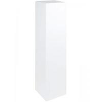 Plantenzuil hoogglans wit 30x30x120 cm - thumbnail