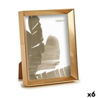 Fotolijsten Gift Decor Gouden Glas Plastic (6 Stuks) - thumbnail
