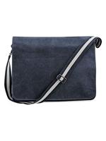 Quadra QD610 Vintage Canvas Despatch Bag - Vintage Oxford Navy - 40 x 30 x 12 cm - thumbnail