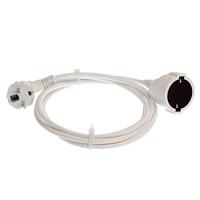 AS Schwabe 51011 Stroom Verlengkabel 16 A Wit 10.00 m H05VV-F 3G 1,5 mm² - thumbnail