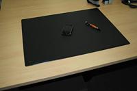Q-CONNECT onderlegger, ft 63 x 50 cm, zwart - thumbnail