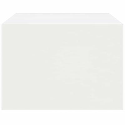 Tv-meubel met LED-verlichting 75x35,5x25 cm wit