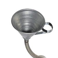 Bikeservice trechter funnel w flexible hose metal 600mm - thumbnail