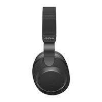 Jabra Elite 85h over-ear hoofdtelefoon - actieve ruisonderdrukking draadloze oortelefoon met lange levensduur van de batterij voor oproepen en muziek - zwart - thumbnail