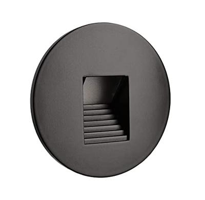 Deko Light Abdeckung rund schwarz Stufe für Alwaid 930499 Afdekking Zwart