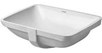 Duravit Starck 3 Inbouw Wastafel 53x36.5x18 cm Rechthoek Keramiek Glanzend Wit - thumbnail