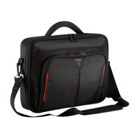 DELL Classic+ 35,6 cm (14") Aktetas Zwart, Rood - thumbnail