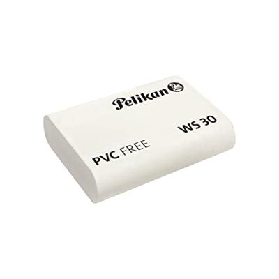Pelikan gum WS30, large, wit, doos van 30 stuks