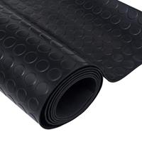 Rubberen anti-slip vloermat 2x1m stippen - thumbnail