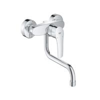 GROHE Eurosmart Keukenkraan - draaibare uitloop - inbouw - chroom 31391003 - thumbnail