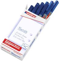 Whiteboardmarker edding 361 rond 1mm blauw | 10 stuks - thumbnail