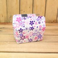 Bonbon doosjes - Chocolade doosje - Flower fantasy paars LAAG - 24 stuks - thumbnail