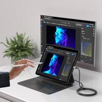 Satechi USB-C naar HDMI 2.1 8K kabel (2m) - Space Grey - thumbnail