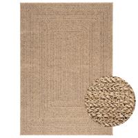 VidaXL Vloerkleed zizur binnen en buiten 120x170 cm jute look - thumbnail