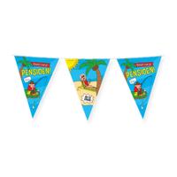 Paperdreams party vlag pensioen cartoon - thumbnail