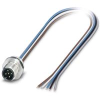 Phoenix Contact 1554568 Sensor/actuator inbouwconnector M12 Aantal polen (sensoren): 5 Stekker, inbouw 0.50 m 1 stuk(s) - thumbnail