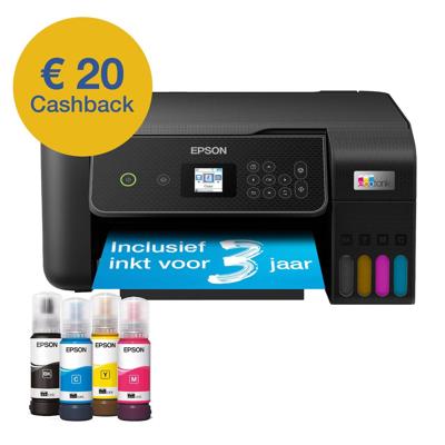 Epson EcoTank ET-2875 All-in-one inkjet printer Zwart