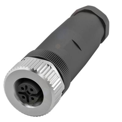 BALLUFF BCC06W9 Sensor/actuator connector, niet geassembleerd M12 x 1 Aantal polen (sensoren): 5 1 stuk(s)