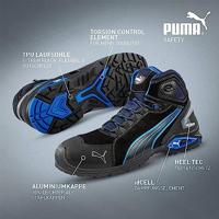 PUMA Rio Black Mid 632250-42 Hoge veiligheidsschoenen S3 Schoenmaat (EU): 42 Zwart, Blauw 1 stuk(s) - thumbnail
