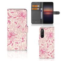Sony Xperia 1 II Hoesje Pink Flowers - thumbnail