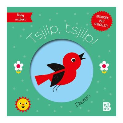 Standaard Uitgeverij Kijkboekje met spiegeltje - tsjilp, tsjilp! dieren