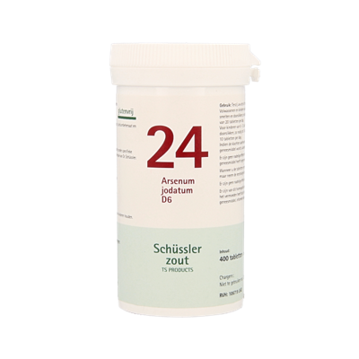 Pflüger Arsenum jodatum 24 D6 Schussler 400 Tabletten Pflüger Arsenum jodatum 24 D6 Schussler 400 Tabletten