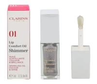 Clarins Comfort Oil Shimmer Lipstick Sequin Flares 7ml - thumbnail