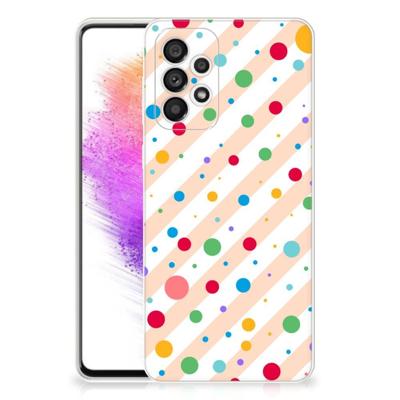 Samsung Galaxy A73 5G | TPU bumper | Dots Samsung Galaxy A73 5G | TPU bumper | Dots