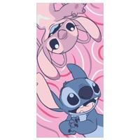 Angel strandlaken roze 70 x 140 cm Polyester - thumbnail