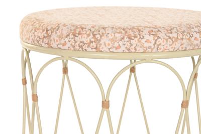 Bijzettafel DKD Home Decor Natuurlijk Metaal Crème Rotan (35 x 35 x 49 cm) Bijzettafel DKD Home Decor Natuurlijk Metaal Crème Rotan (35 x 35 x 49 cm)