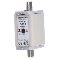 Siemens 3NA6836 Zekeringsinzetstuk Afmeting zekering : 0 160 A 500 V 3 stuk(s)