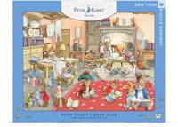 New York Puzzle Company Puzzel Peter Rabbit's Book Club - 1000 stukjes - thumbnail