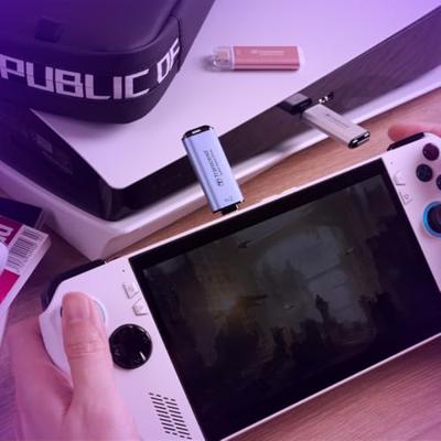 Transcend ts2tesd300c esd300c external ssd, 2 tb, usb type-c, 10 gbps, 1050/ 950 mb/s, blue